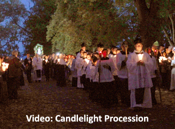 Candlelight Procession video