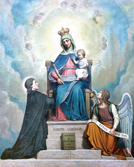 St. Louis Marie de Montfort and Mary Queen of All Hearts