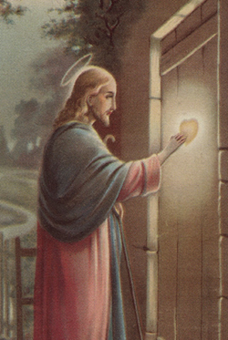 Is Christ knocking at your heart?