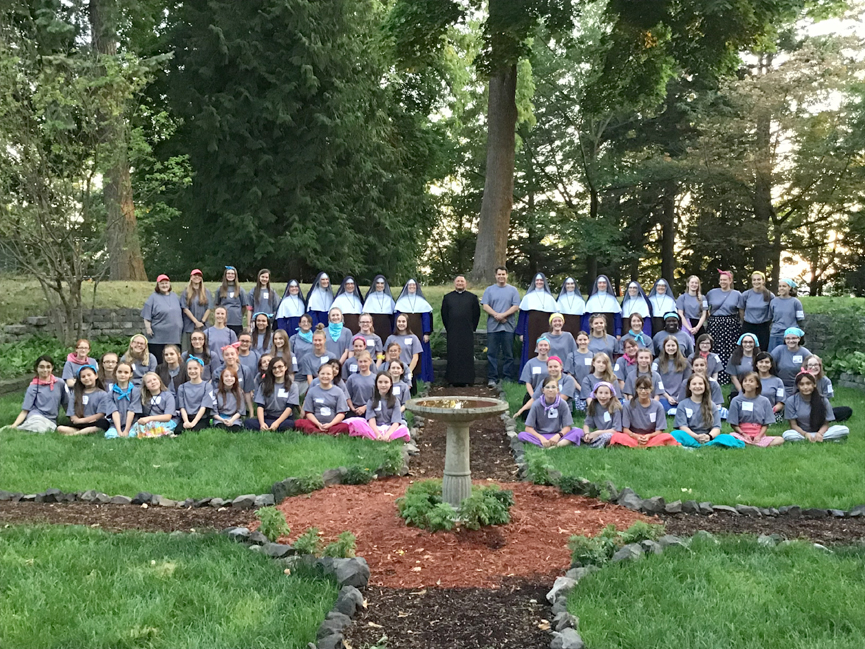 Camp St. Philomena group photo