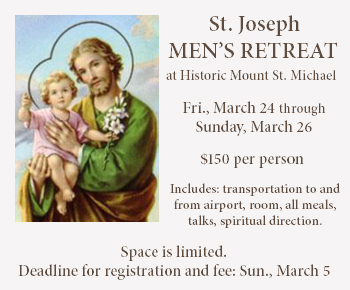 2023 St. Joseph Men's Retreat