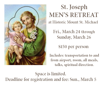 2023 St. Joseph Men's Retreat