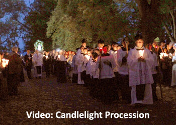 Candlelight Procession video