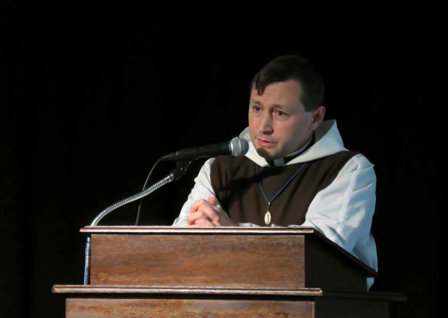 Fr. Gabriel Lavery, CMRI, speaks on the apostolicity of the Church.