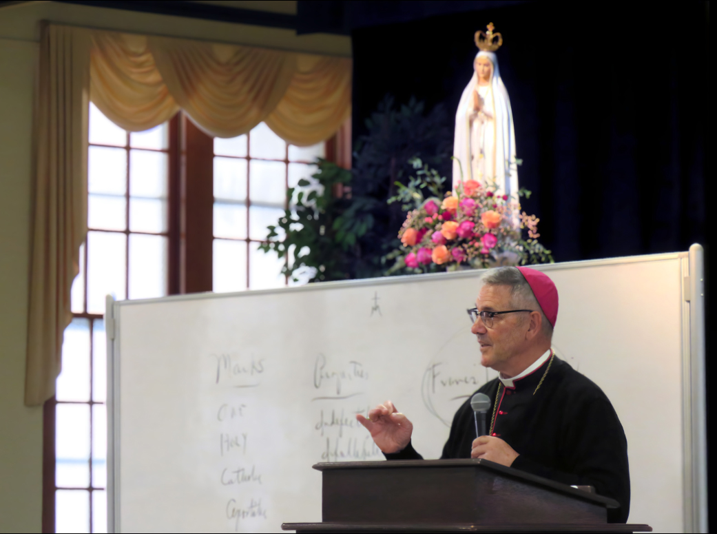 Bishop Pivarunas lecture