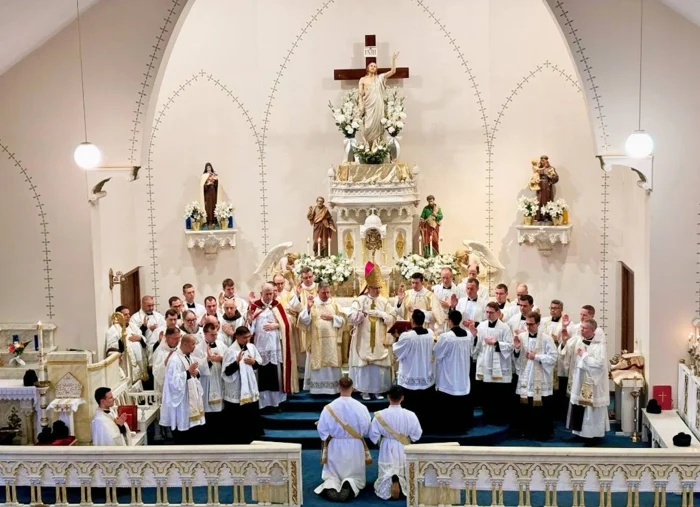 Ordinations at Mater Dei Seminary on April 28, 2026