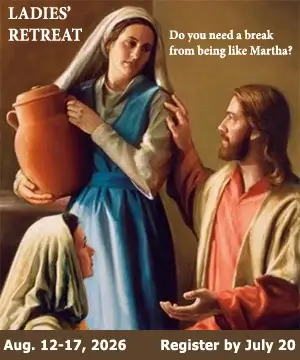 Ladies Retreat: August 12-17,2026