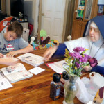 Visiting a Home to Teach Catechism