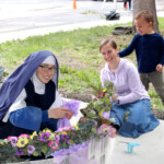 Decorating for Corpus Christi
