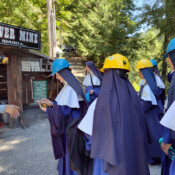 Tour of silver mine