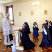 Sister Immaculata is received as a postulant of the Congregation of Mary Immaculate Queen.