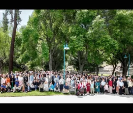Queen of Angels parish in Santa Clarita, California, hosted a celebration for twin priests, Fr. Dominic and Fr. Francisco Radecki, CMRI, for their Golden Jubilee of Religious vows.